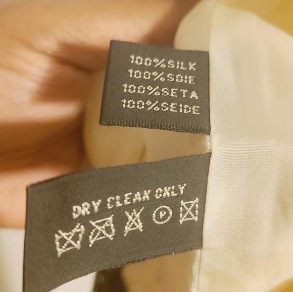 Ralph Lauren Black Label | Women's Vintage Silk Slacks or Trousers (Size 2) - Picture 4 of 15